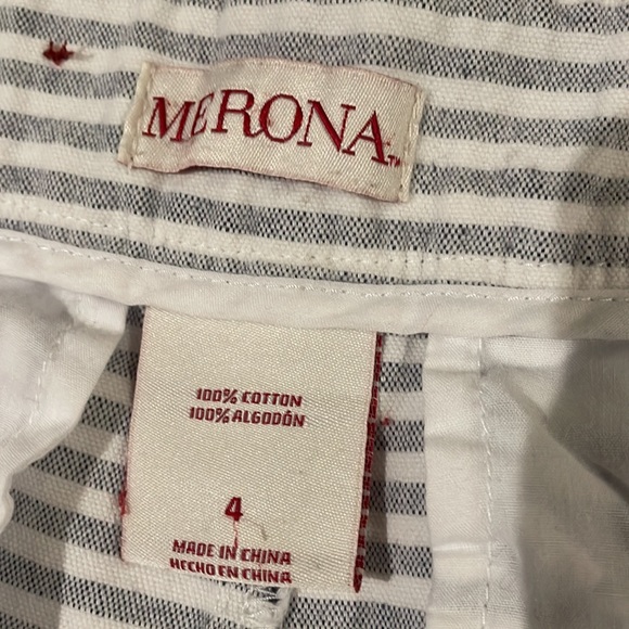 Super cute Merona  wide leg crop capris - Picture 6 of 8